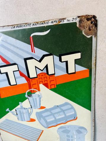 TMT Forest Bruxelles - emaille reklamebord beschikbaar voor biedingen