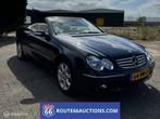 Mercedes-Benz CLK 200 Cabriolet | 2004 | Route 66 Auctions, Auto's, Gebruikt, Zwart, Bedrijf, Handgeschakeld
