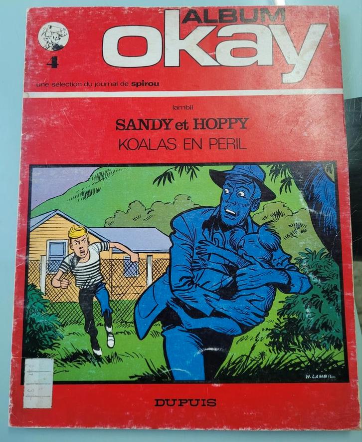 Sandy et Hoppy : Koalas en péril EO, Boeken, Stripverhalen, Zo goed als nieuw, Ophalen of Verzenden