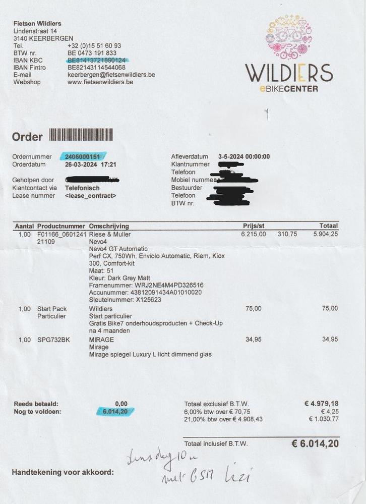 Elektrische Fiets - Riese & Muller - NEVO4, Fietsen en Brommers, Elektrische fietsen, Zo goed als nieuw, Riese & Müller, 51 tot 55 cm