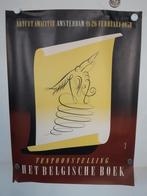 Origineel affiche het Belgische Boek van Schell, Verzenden, A1 t/m A3, Reclame, Rechthoekig Staand