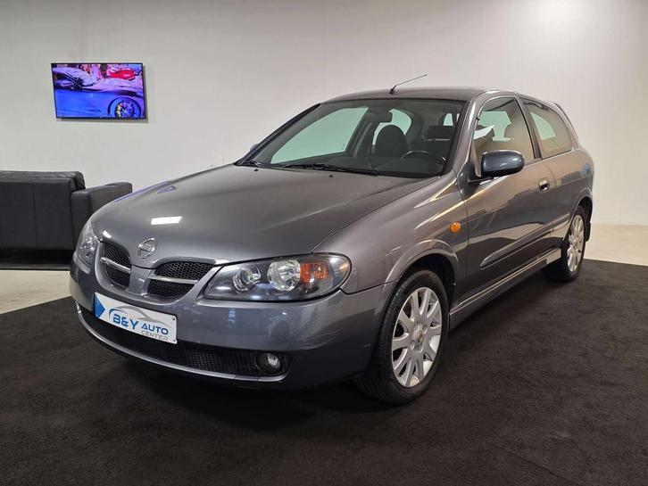 Nissan Almera 1.5 visia Benzine - Airco * 138.000 km *, Auto's, Nissan, Bedrijf, Te koop, Almera, ABS, Airbags, Airconditioning