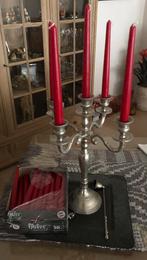 Kandelaar met 30 kaarsen en uitdover, Maison & Meubles, Accessoires pour la Maison | Bougeoirs & Bougies, Comme neuf, Chandelier