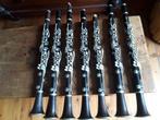 Lot de 7 clarinettes, Muziek en Instrumenten, Blaasinstrumenten | Klarinetten, Ophalen, Gebruikt