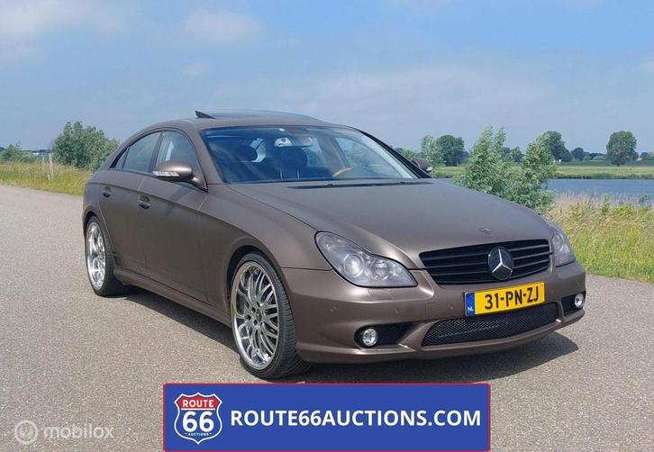 Mercedes-Benz CLS 500 AMG | 2004 | Route 66 Auctions, Auto's, Mercedes-Benz, Bedrijf, Te koop, CLS, Benzine, Overige carrosserie