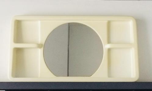 Vintage Meurop spiegel wandrek # Space Age 70s #, Huis en Inrichting, Woonaccessoires | Etagères, Gebruikt, Ophalen of Verzenden