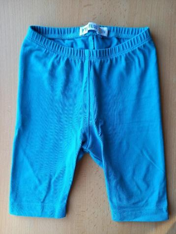 P'tit Filou, nieuwstaat blauwe legging, maat 74, Kinderen en Baby's, Broekje, Meisje, Ophalen of Verzenden, Zo goed als nieuw