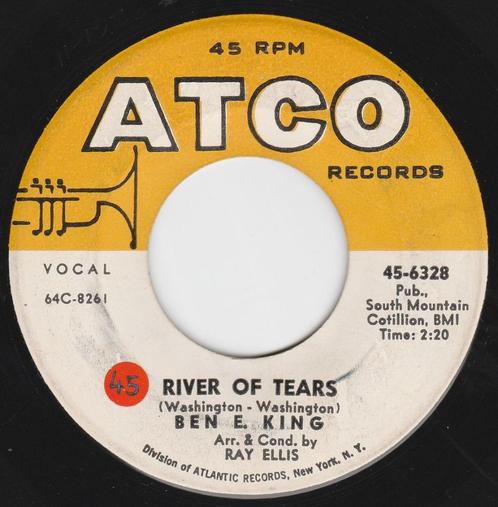 Ben E. King — River of Tears, Soul, Popcorn, Northern Soul, Cd's en Dvd's, Vinyl | R&B en Soul, Gebruikt, R&B, 1960 tot 1980, Overige formaten