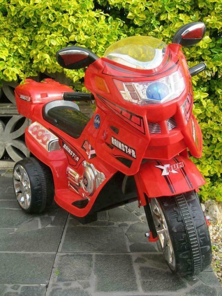 12 Volt kindermoto + MP3 vanaf 3-3,5jaar., Kinderen en Baby's, Speelgoed | Buiten | Accuvoertuigen, Zo goed als nieuw, Ophalen