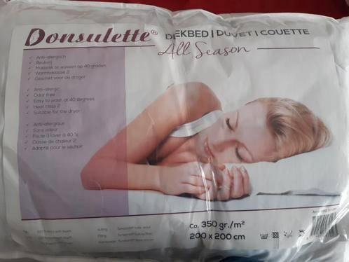 Donsdeken, Huis en Inrichting, Slaapkamer | Beddengoed, Nieuw, Tweepersoons, Wit, Ophalen