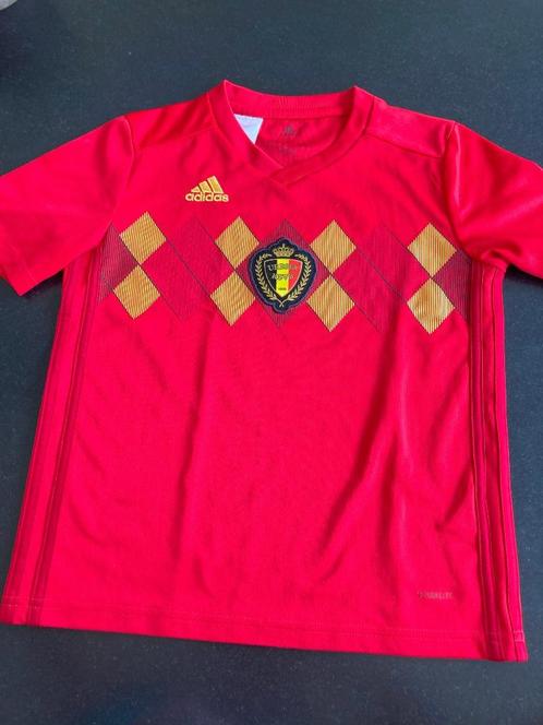 Rode Duivels Jeugd shirts Adidas Small-140, Verzamelen, Sportartikelen en Voetbal, Zo goed als nieuw, Shirt, Ophalen of Verzenden