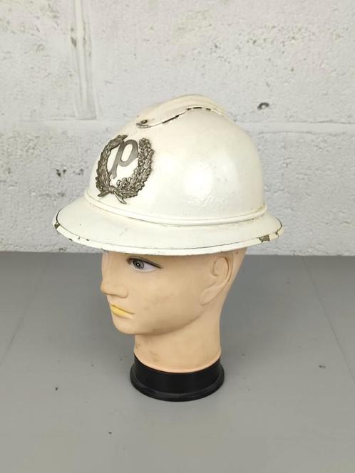 Belgische politie helm in kurk, Verzamelen, Militaria | Algemeen, Ophalen of Verzenden