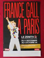 ORIGINELE POSTER - FRANKRIJK GAL - PARIJS ZENITH - 30/45 cm, Rechthoekig Staand, Ophalen of Verzenden, Zo goed als nieuw, A1 t/m A3