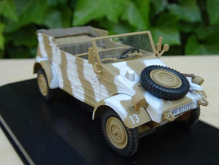 1941 Volkswagen Typ 82 Kübelwagen - 1/43, Hobby en Vrije tijd, Modelauto's | 1:43, Zo goed als nieuw, Auto, Ophalen of Verzenden