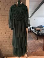 Feest jurk, Kleding | Dames, Groen, Gedragen, Maat 42/44 (L), Onder de knie