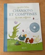 Livre + Cd….. Les plus belles chansons de mon enfance, Enlèvement, Comme neuf