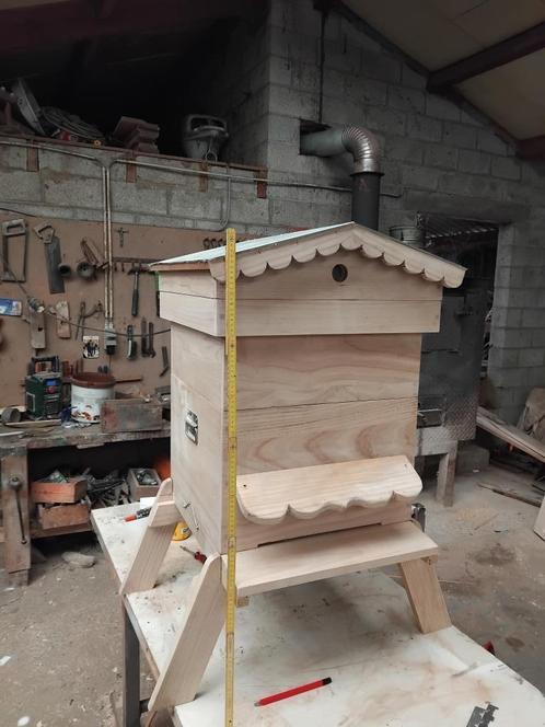 ruche Dadant en châtaignier, Dieren en Toebehoren, Overige Dieren-accessoires, Nieuw, Ophalen