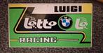 Sticker Luigi Lotto BMW autorally team racing, Ophalen of Verzenden, Zo goed als nieuw, Sport