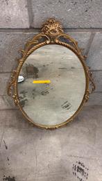 Ovale spiegel, Antiek en Kunst, Ophalen, Ovaal, Minder dan 50 cm, Minder dan 100 cm