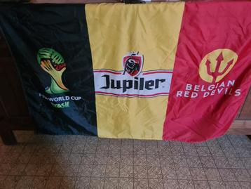 Drapeaux belges vintage, Divers, Drapeaux & Banderoles, Enlèvement, Utilisé
