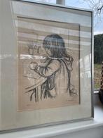 Peinture lithographique Child P Smolders, Enlèvement