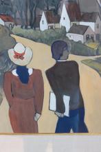 Peinture ancienne de Gustaaf Sorel (ostendais), Antiquités & Art, Enlèvement