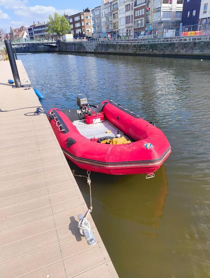 Zodiac Futura, Watersport en Boten, Rubberboten, Gebruikt, Zodiac, Aluminium, Ophalen