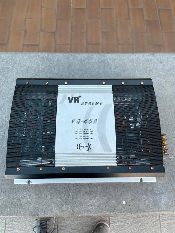Beyma autoversterker VR + Extreme VR 450, Auto diversen, Autospeakers, Gebruikt, Ophalen