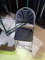 Lot de chaises pliante assise en tissus, Maison & Meubles, Tissus, Comme neuf, Enlèvement, Cinq, Six Chaises ou plus