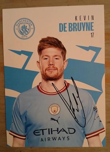 Fankaart van Kevin de Bruyne. beschikbaar voor biedingen