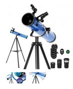 AOMEKIE Telescopische reflector 76/700 telescoop, Audio, Tv en Foto, Optische apparatuur | Telescopen, Ophalen