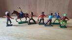 Lot figurines Starlux – Cowboys et indiens (abîmées), Ophalen, Gebruikt