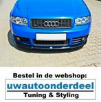 Maxton Spoiler Voorspoiler Lip Splitter Voor Audi A4 B6 B7, Auto diversen, Tuning en Styling, Verzenden