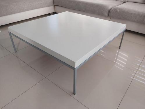 Table basse carrée – 90 x 90 cm – Hauteur 31 cm, Huis en Inrichting, Tafels | Salontafels, Zo goed als nieuw, Ophalen