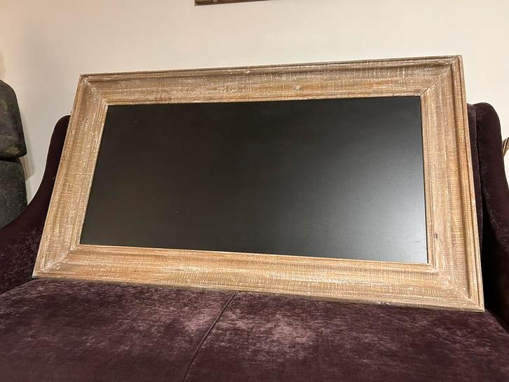 Krijtbord / leisteen met houten kader / Maison de Monde, Huis en Inrichting, Woonaccessoires | Kransen, Ophalen