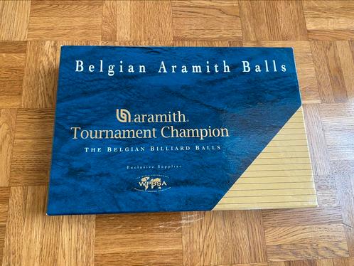 Aramith snookerballen, Sport en Fitness, Biljarten en Poolen, Zo goed als nieuw, Keu of Ballen, Ophalen