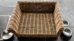 Rieten Hondenmand en Toebehoren, Dieren en Toebehoren, Ophalen, Zo goed als nieuw, Riet