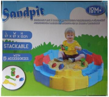 Sandpit Zandbak Met Water Baan Incl. schep, hark & Water Spe beschikbaar voor biedingen