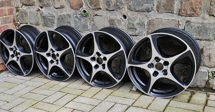 4 RONAL 17 inch aluminium velgen, Auto-onderdelen, Banden en Velgen, Velg(en), Winterbanden, 17 inch, Overig, Gebruikt, Ophalen