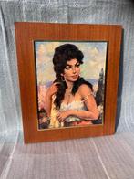 Mooie kader van Spaanse schone, Ophalen, Gebruikt, 50 tot 75 cm, Print