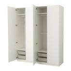 2 Portes blanches 50x195cm IKEA TANEM Armoire Pax, Ophalen, Kunststof, Gebruikt, 50 tot 100 cm