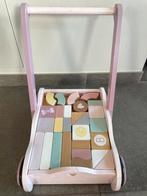 Loopwagen met houten blokken, Ophalen, Gebruikt