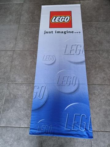 Lego vlag/banner "JUST IMAGINE" beschikbaar voor biedingen