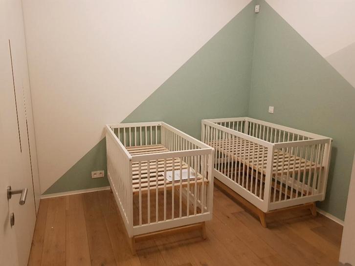 Doorgroeibed + matras aerosleep volledige set, Kinderen en Baby's, Kinderkamer | Bedden, Zo goed als nieuw, 140 tot 160 cm, 70 tot 85 cm