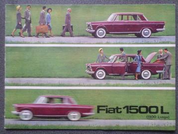 Fiat 1500 L Brochure beschikbaar voor biedingen
