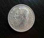 Zilveren 5 Frank 1867 ..Leopold de Tweede, Postzegels en Munten, Ophalen of Verzenden