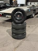Set stalen velgen 16 inch 5X100 met winterbanden, Ophalen, Velg(en), 16 inch, Winterbanden