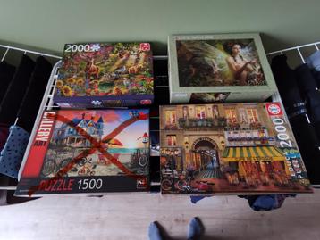 Puzzels 2000 stukjes, Enlèvement ou Envoi, Comme neuf