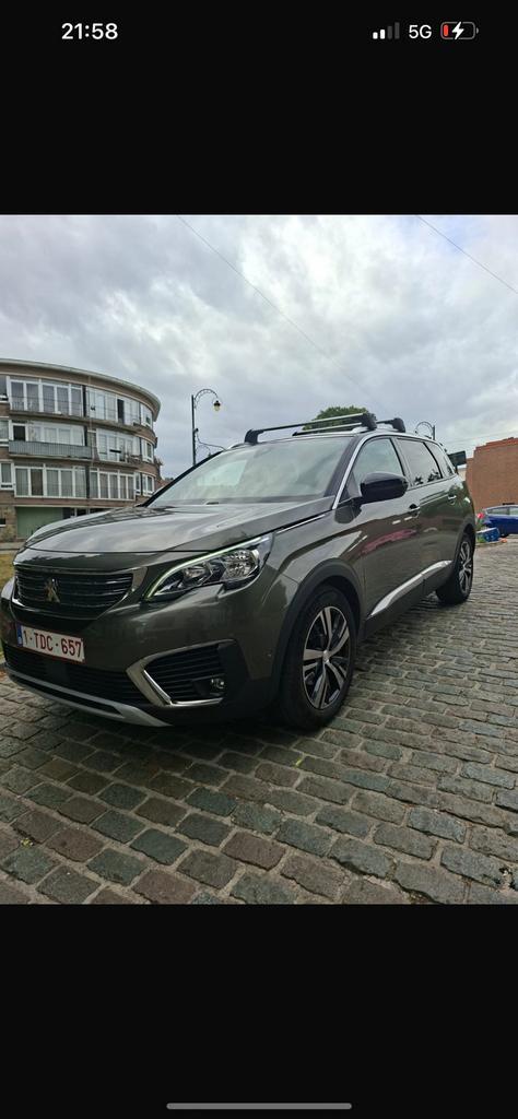 Peugeot 5008 7 places a vendre, Auto's, Peugeot, Particulier, ABS, Achteruitrijcamera, Adaptive Cruise Control, Airbags, Airconditioning