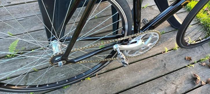vélo DARKSIDE Mono vitesse taille L, Fietsen en Brommers, Fietsen | Heren | Sportfietsen en Toerfietsen, Zo goed als nieuw, 57 tot 61 cm